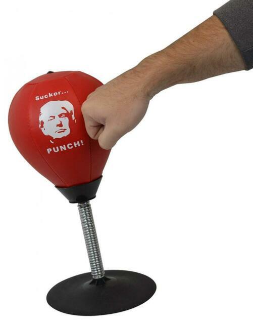 Donald Trump Desktop Punching Bag Hilarious Novelty Gag Political