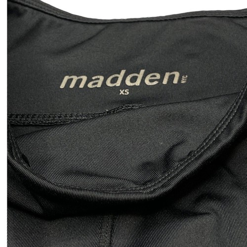 Madden NYC Workout Athletic Wear Capri Crops Black White Pants Youth XS - Picture 5 of 11