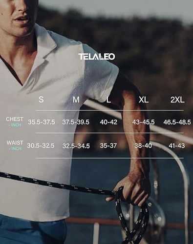 Paquete de 5 camisas polo para hombre TELALEO secado rápido manga corta rendimiento - Imagen 5 de 5