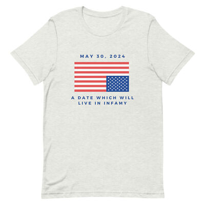 Trump Conviction 2024 Tee, Trump Gift, Trump 2024, Gift For Dad, USA Flag