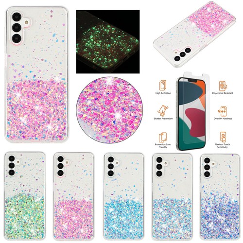 TPU Glow Bling Sparkle Glitter Dustproof Phone Case for Samsung Galaxy A15 5G