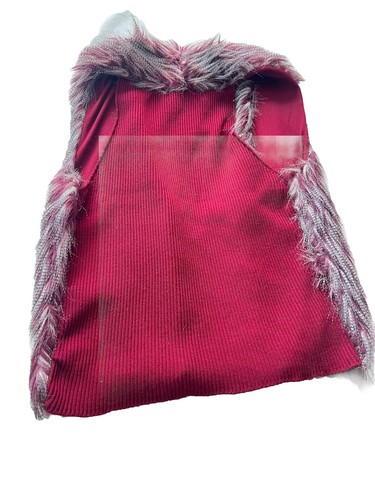 Viviane Furrier Size M Vest Furry Length 24” Acrylic Poly #3100 - Picture 5 of 5
