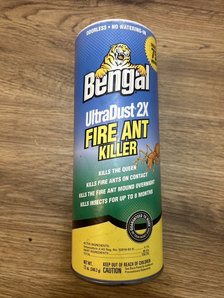 Bengal UltraDust 2 Fire Ant Killer & Insecticide Dust 12 oz Shaker