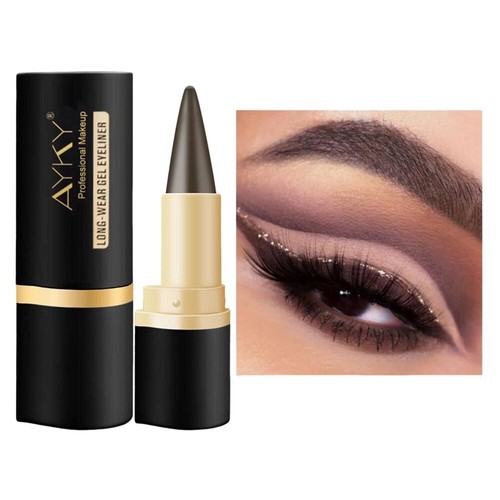 Ayky Long Wear Gel Eyeliner,Natural EyelinerCream Rationalu Eye Stick Waterproof - Picture 14 of 15