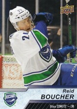 REID BOUCHER 2018-19 18-19 UPPER DECK AHL BASE #91 UTICA COMETS