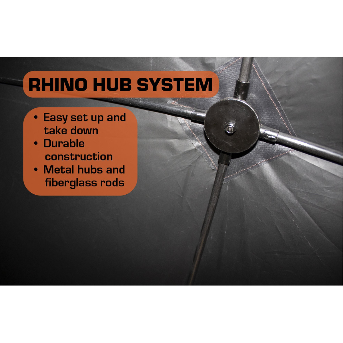 Rhino Blinds - R200 Realtree Edge Camo Ground Blind, 3 Person