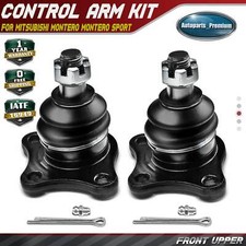 2x Front Upper Ball Joints For Mitsubishi Montero 92-00 Montero Sport 1997-2004