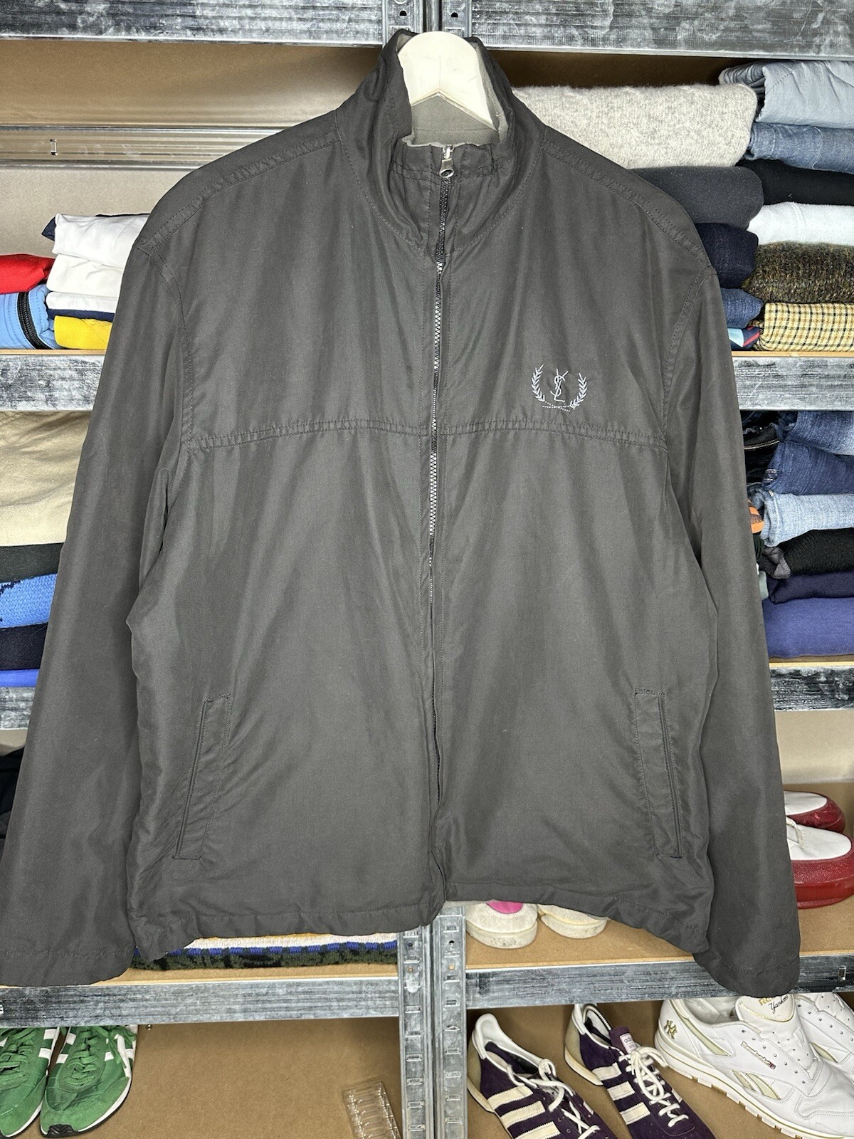 Giacca in pile double face Yves Saint Laurent Ysl vintage