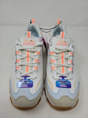 New Women's Skechers D'Lites Bold Views 149589/NTMT Athletic Shoes
