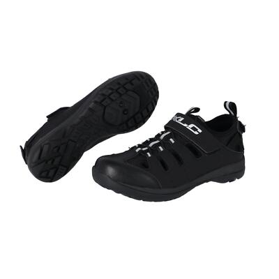XLC SPD Sandale CB-L08 schwarz Gr. 42 Schuhe Klettverschluss belüftet Schutz MTB