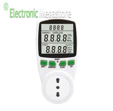 Misuratore di consumi da presa con display - controlla i consumi!
