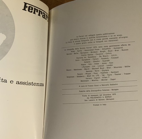 Ferrari 1968 ‘69 ‘70 yearbook | Original - Picture 11 of 11