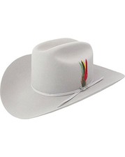 Stetson Rancher 6x Reg Fur Felt Hat Mist Grey