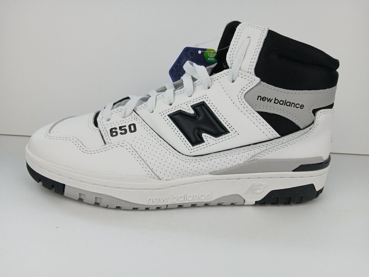New Balance 650R Lifestyle Sneaker White / BLK Shoes BB650RCE