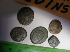 Lot of  5 used   Ancient Roman Coins,(AR-5)....exact ones in photos.