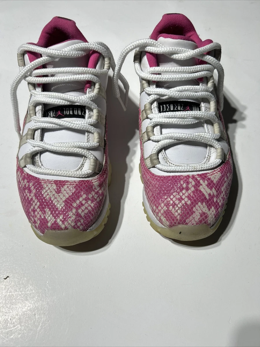 Jordan 11 sales snakeskin purple
