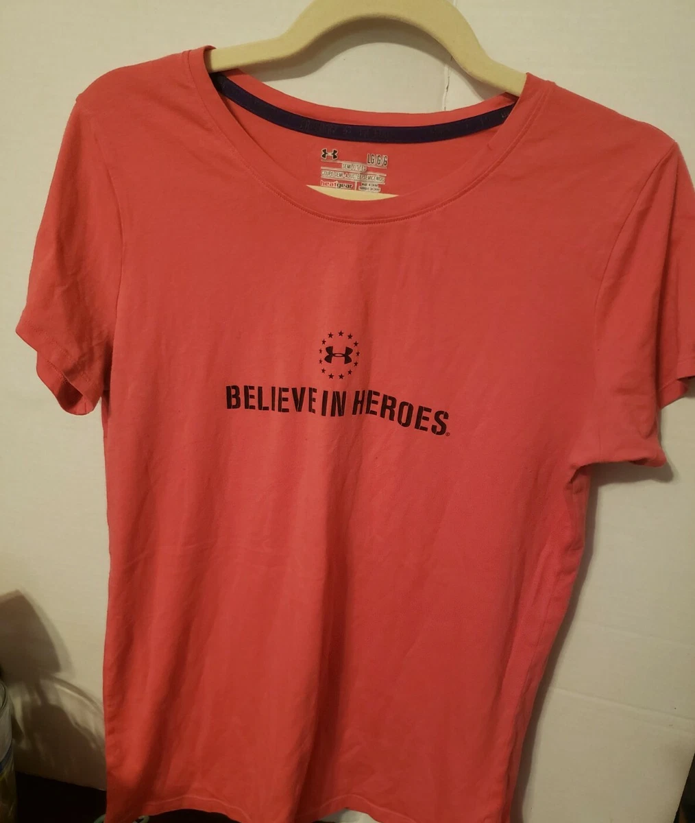 Believe in heroes sales under armour shirt
