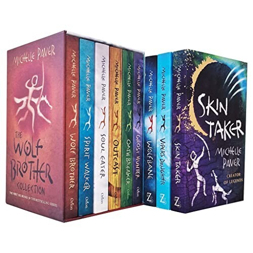 The Chronicles of Ancient Darkness 9 Books Collection Set Michelle Paver Wolfban