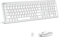 Conjunto combinado de teclado y mouse inal mbricos para Mac Apple, tamano Slim