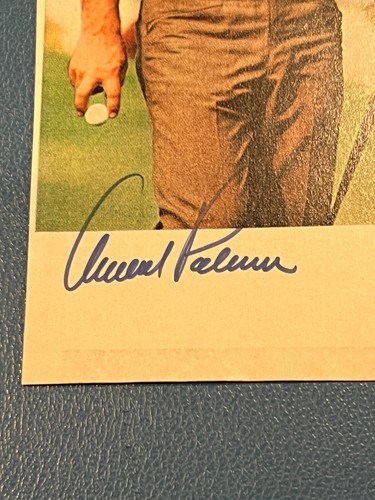 Arnold Palmer Hand Signed Autographed 3 1/2" x 6" Magazine Photo PGA Golf HOF - Picture 2 of 3