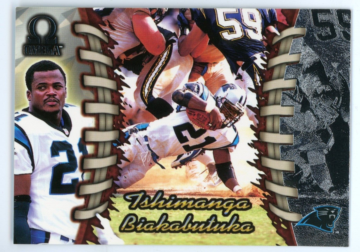 1998 Pacific Omega - Tim Biakabutuka #33 for sale online | eBay