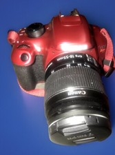 68 Canon Rebel T5 EOS 1200D Camera with A 75-300mm Lens and A 18-55mm Lens