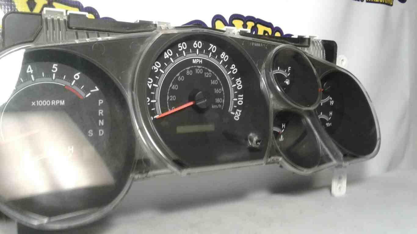 2007 TOYOTA TUNDRA SPEEDOMETER INSTRUMENT CLUSTER 838000C590 eBay