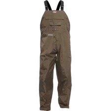 Nite Lite Brown Nylon Waterproof Work Bib Overalls - Multiple Sizes - NLHAB