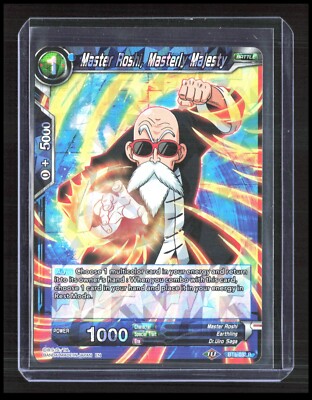 Dragon Ball Super - Master Roshi, Masterly Majesty - BT8-032 R Foil CB-2-2-D-1