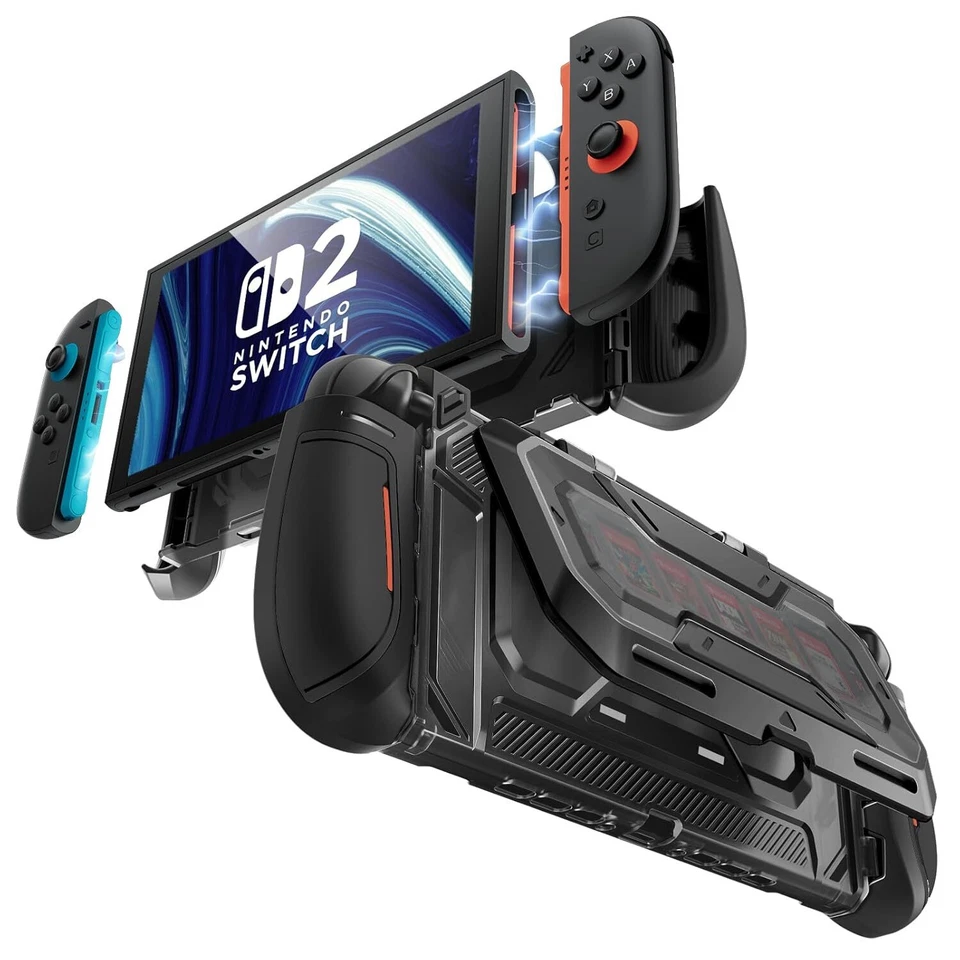 Mumba Dockable for Nintendo Switch 2 Case with Flip Stand Quick-Release JoyCon - Image 2 of 4