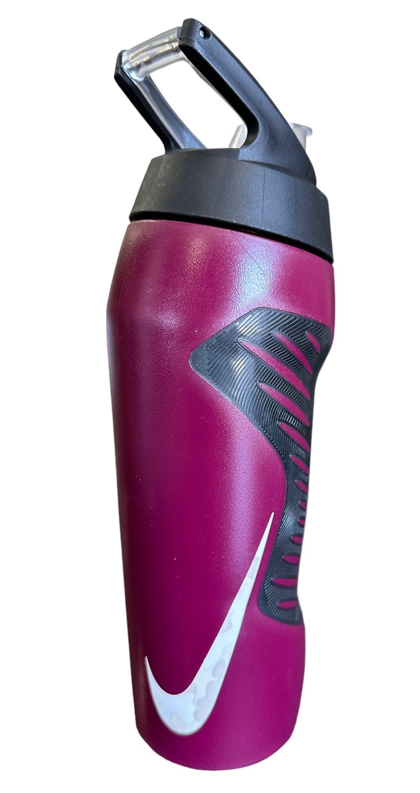 Hyperfuel 24oz Maroon/camo Swoosh Flip-top Bpa Free Sports