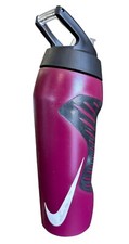 Nike Water Bottle Hyperfuel 24oz Maroon/Camo Swoosh Flip-Top BPA FREE Sports