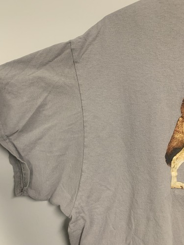 Vintage Silverton Colorado Wolf Trees Mountain Short Sleeve Mens Shirt Size 3XL - Picture 2 of 6
