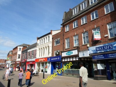Photo 6x4 High Street Kettering Bewitched Coffee, Costa, BGbet, Jenny c2013