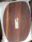 WALNUT TRAY 16 INCHES X 11 INCHES -- OVAL — photo 4