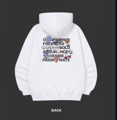 LESSERAFIM fearnada ペンミグッズ　フーディ　パーカー　M Lesserafim Fearnada Penmi Goods Hoodie M | eBay