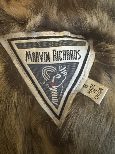 Chaqueta vaquera de piel sintética pequeña para mujer Marvin Richards - Imagen 7 de 14