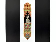 Thomas Stevens Silk Bookmark Queen Victoria Portrait Jubilee Era Stevengraph UK
