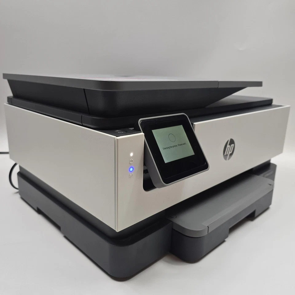 HP OfficeJet 8022 All-in-One Wireless Inkjet Printer Scanner Copier Tested Read - Image 4 of 4