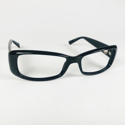 EMPORIO ARMANI Brille SCHWARZ RECHTECKIG Brillengestell MOD: ABGERIEBEN