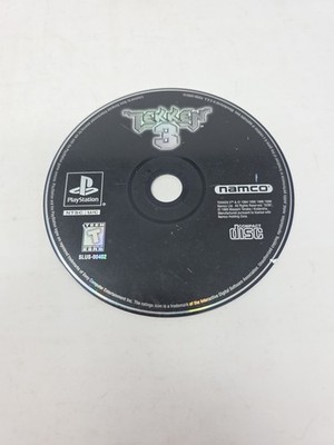Tekken 3 PlayStation 1 PS1 Disc Only Loose Disc Tested