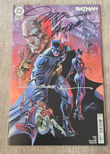 Batman #158 Campbell Variant SIGNED Jim Lee Scott Williams J Scott Campbell