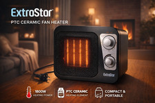 Chauffage soufflant  céramique ExtraStar – Compact, puissant et élégant