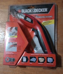 BLACK AND DECKER POWER SCISSORS NEW