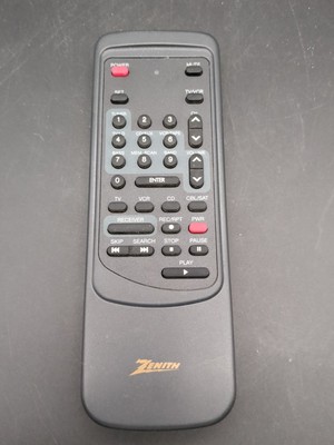 Zenith A 763 REMOTE CONTROL TV VCR CD CBL/SAT TESTED
