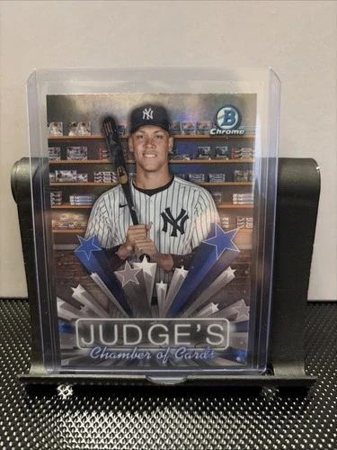 2025 Bowman Chrome Aaron Judge  Chamber of Cards #HS-11 Hobby Stars MVP