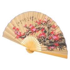 Hanging Paper Fan Large Folding Wall Decor Asian Chinese Hand for