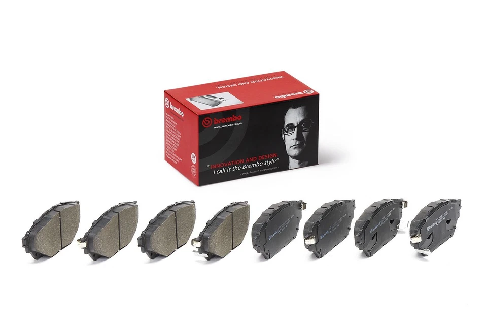 P 54 065 BRAKE PADS SET BRAKING PAD FRONT REAR BREMBO NEW OE REPLACEMENT Foto 3 de 4