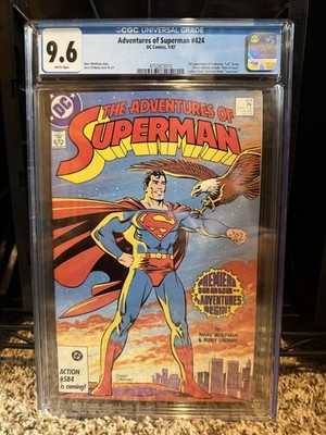 Adventures of Superman #424 (Jan 1987) CGC 9.6