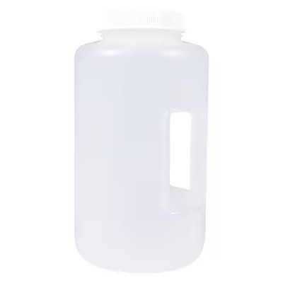 Bottle, 4000Ml, 128 Oz, Wide Mouth (Formerly Lab Safety Supply),  6Fap8